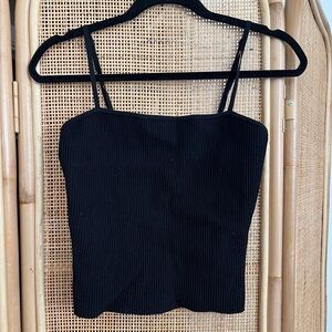Babaton Aritzia black tank top